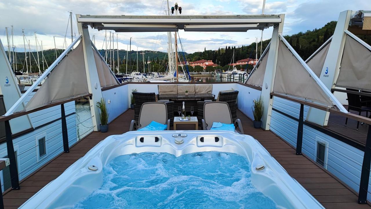 Sea Lux Floating House Ajda Portorose Villa Exterior photo